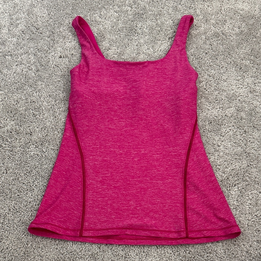 Lululemon pink tank